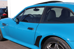 2002 BMW M Coupe in Laguna Seca Blue over Dark Gray & Black Nappa - Side Detail