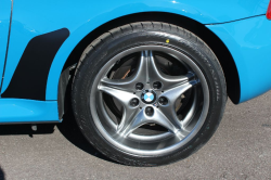 2002 BMW M Coupe in Laguna Seca Blue over Dark Gray & Black Nappa - Rear Driver Wheel