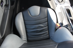 2002 BMW M Coupe in Laguna Seca Blue over Dark Gray & Black Nappa - Driver Seat Detail