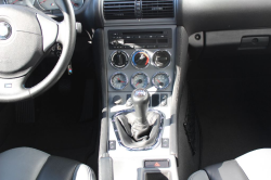 2002 BMW M Coupe in Laguna Seca Blue over Dark Gray & Black Nappa - Center Console