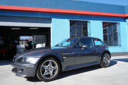 2002 BMW M Coupe in Steel Gray Metallic over Dark Gray & Black Nappa