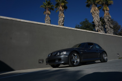 2002 BMW M Coupe in Steel Gray Metallic over Dark Gray & Black Nappa