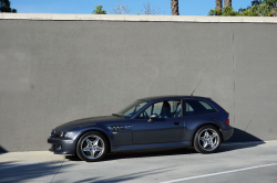 2002 BMW M Coupe in Steel Gray Metallic over Dark Gray & Black Nappa