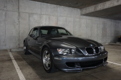 2002 BMW M Coupe in Steel Gray Metallic over Dark Gray & Black Nappa