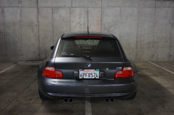 2002 BMW M Coupe in Steel Gray Metallic over Dark Gray & Black Nappa