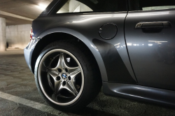 2002 BMW M Coupe in Steel Gray Metallic over Dark Gray & Black Nappa