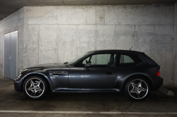 2002 BMW M Coupe in Steel Gray Metallic over Dark Gray & Black Nappa