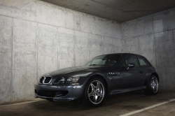 2002 BMW M Coupe in Steel Gray Metallic over Dark Gray & Black Nappa