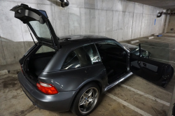 2002 BMW M Coupe in Steel Gray Metallic over Dark Gray & Black Nappa