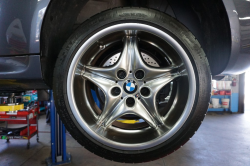 2002 BMW M Coupe in Steel Gray Metallic over Dark Gray & Black Nappa