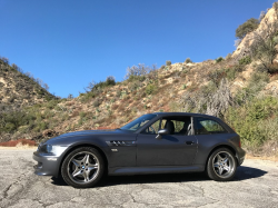 2002 BMW M Coupe in Steel Gray Metallic over Dark Gray & Black Nappa