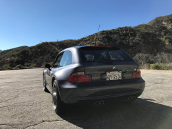 2002 BMW M Coupe in Steel Gray Metallic over Dark Gray & Black Nappa