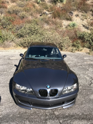 2002 BMW M Coupe in Steel Gray Metallic over Dark Gray & Black Nappa