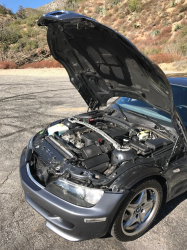 2002 BMW M Coupe in Steel Gray Metallic over Dark Gray & Black Nappa