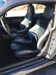 2002 BMW M Coupe in Steel Gray Metallic over Dark Gray & Black Nappa