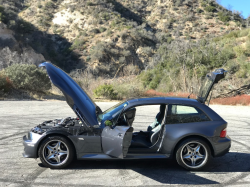 2002 BMW M Coupe in Steel Gray Metallic over Dark Gray & Black Nappa