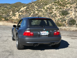 2002 BMW M Coupe in Steel Gray Metallic over Dark Gray & Black Nappa