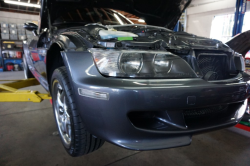 2002 BMW M Coupe in Steel Gray Metallic over Dark Gray & Black Nappa