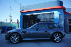 2002 BMW M Coupe in Steel Gray Metallic over Dark Gray & Black Nappa