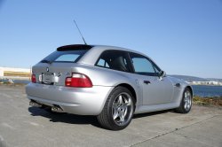 2002 BMW M Coupe in Titanium Silver Metallic over Black Nappa
