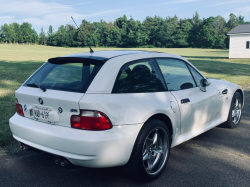 2002 BMW M Coupe in Alpine White 3 over Black Nappa