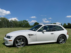 2002 BMW M Coupe in Alpine White 3 over Black Nappa