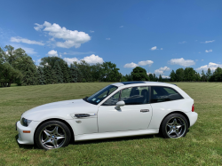 2002 BMW M Coupe in Alpine White 3 over Black Nappa
