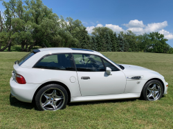 2002 BMW M Coupe in Alpine White 3 over Black Nappa