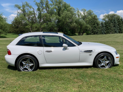 2002 BMW M Coupe in Alpine White 3 over Black Nappa