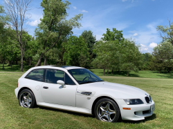 2002 BMW M Coupe in Alpine White 3 over Black Nappa
