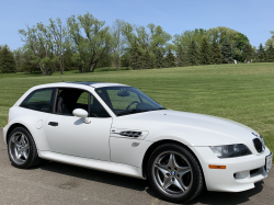 2002 BMW M Coupe in Alpine White 3 over Black Nappa