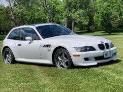 2002 BMW M Coupe in Alpine White 3 over Black Nappa