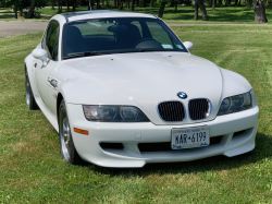 2002 BMW M Coupe in Alpine White 3 over Black Nappa