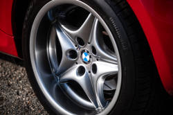 2002 BMW M Coupe in Imola Red 2 over Black Nappa