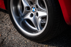 2002 BMW M Coupe in Imola Red 2 over Black Nappa