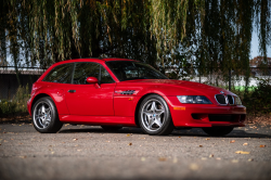 2002 BMW M Coupe in Imola Red 2 over Black Nappa