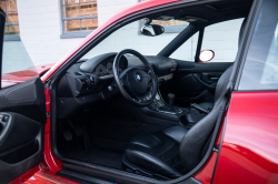 2002 BMW M Coupe in Imola Red 2 over Black Nappa