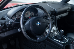 2002 BMW M Coupe in Imola Red 2 over Black Nappa