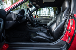 2002 BMW M Coupe in Imola Red 2 over Black Nappa