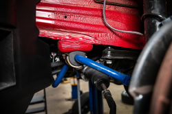 2002 BMW M Coupe in Imola Red 2 over Black Nappa