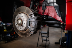 2002 BMW M Coupe in Imola Red 2 over Black Nappa