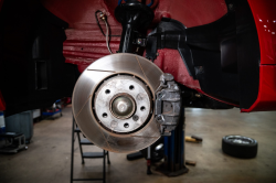 2002 BMW M Coupe in Imola Red 2 over Black Nappa