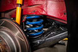 2002 BMW M Coupe in Imola Red 2 over Black Nappa