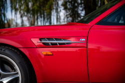 2002 BMW M Coupe in Imola Red 2 over Black Nappa