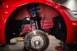 2002 BMW M Coupe in Imola Red 2 over Black Nappa