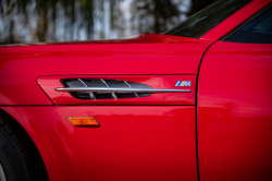 2002 BMW M Coupe in Imola Red 2 over Black Nappa