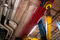 2002 BMW M Coupe in Imola Red 2 over Black Nappa