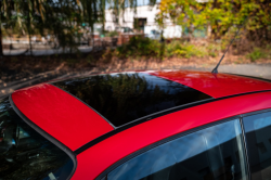 2002 BMW M Coupe in Imola Red 2 over Black Nappa