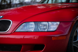 2002 BMW M Coupe in Imola Red 2 over Black Nappa