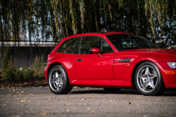 2002 BMW M Coupe in Imola Red 2 over Black Nappa